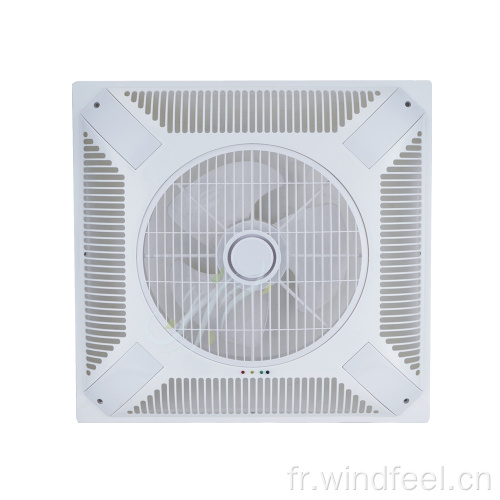 Ventilateur de faux plafond décoratif avec télécommande